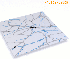 3d view of Krutoy Klyuch