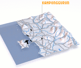 3d view of Kampong Gurun