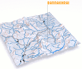 3d view of Ban Na Khrai