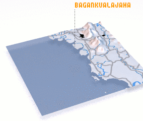 3d view of Bagan Kuala Jaha