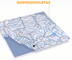 3d view of Kampong Kepala Tido