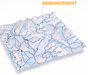 3d view of Ban Houaynôkkôt