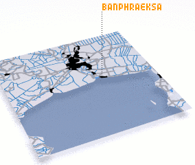 3d view of Ban Phraek Sa