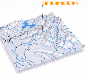 3d view of Ban Huai Maeng Nua