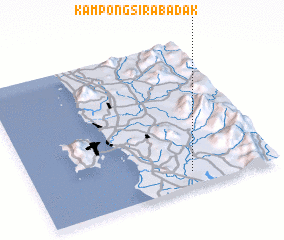 3d view of Kampong Sira Badak