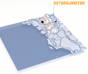 3d view of Kota Raja Hitam