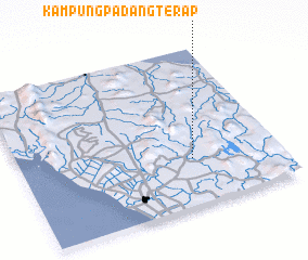 3d view of Kampung Padang Terap