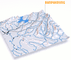 3d view of Ban Pak Rong
