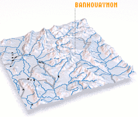 3d view of Ban Houaymom
