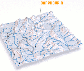 3d view of Ban Phoupin