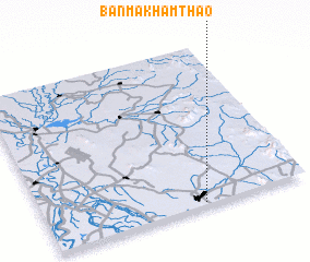 3d view of Ban Makham Thao