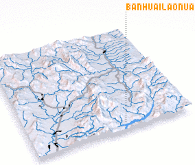 3d view of Ban Huai Lao Nua