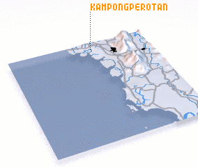 3d view of Kampong Perotan