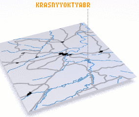 3d view of Krasnyy Oktyabr\