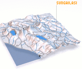 3d view of Sungai Lasi