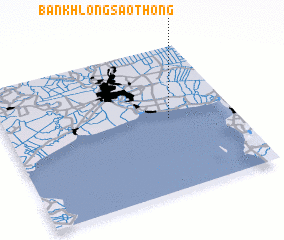 3d view of Ban Khlong Sao Thong