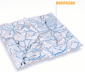 3d view of Ban Pa Sak