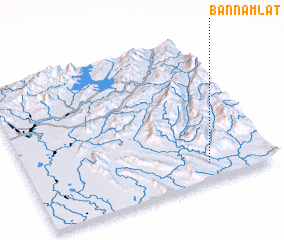 3d view of Ban Nam Lat