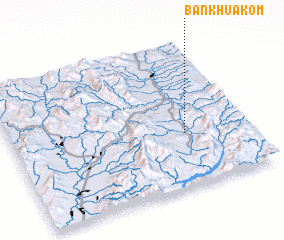 3d view of Ban Khua Kom