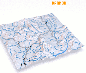 3d view of Ban Mon