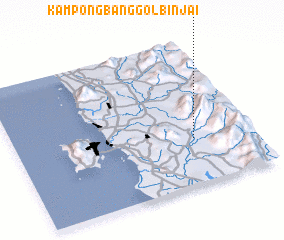 3d view of Kampong Banggol Binjai