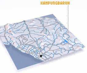 3d view of Kampung Baruh