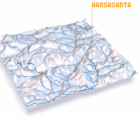 3d view of Wān Sa-santa