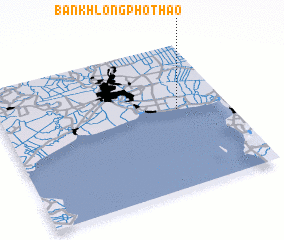 3d view of Ban Khlong Pho Thao