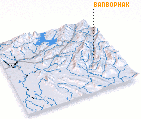 3d view of Ban Bo Phak