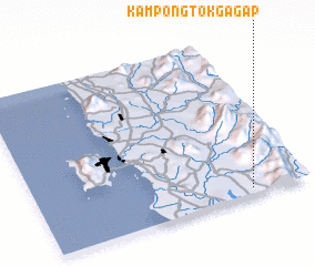 3d view of Kampong Tok Gagap