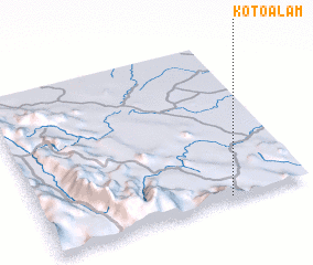 3d view of Koto Alam