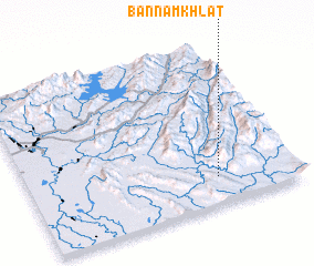 3d view of Ban Nam Khlat