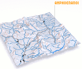 3d view of Amphoe Na Noi