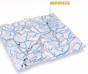 3d view of Amphoe Sa