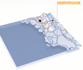 3d view of Kampung Koh