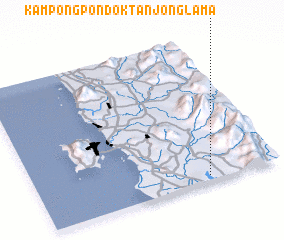 3d view of Kampong Pondok Tanjong Lama