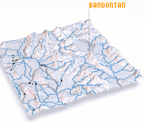 3d view of Ban Dontan