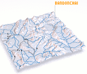 3d view of Ban Donchai