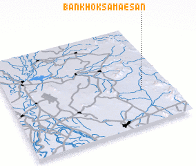 3d view of Ban Khok Samaesan