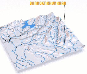 3d view of Ban Noen Khum Khan