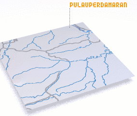 3d view of Pulauperdamaran