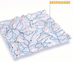 3d view of Ban Phu Kham