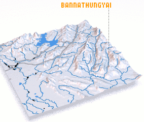 3d view of Ban Na Thung Yai