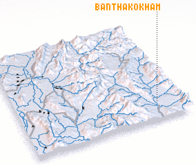 3d view of Ban Tha Ko Kham