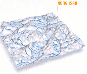 3d view of Möng Hsaw
