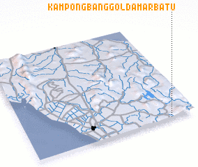 3d view of Kampong Banggol Damar Batu