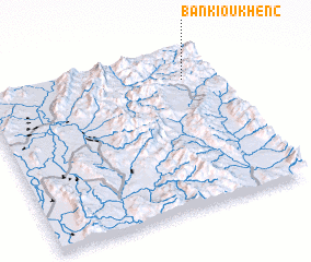 3d view of Ban Kioukhèn (2)