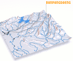 3d view of Ban Pang Daeng