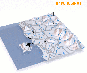 3d view of Kampong Siput