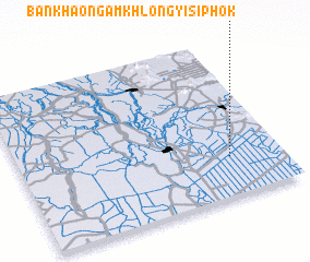 3d view of Ban Khao Ngam Khlong Yi Sip Hok